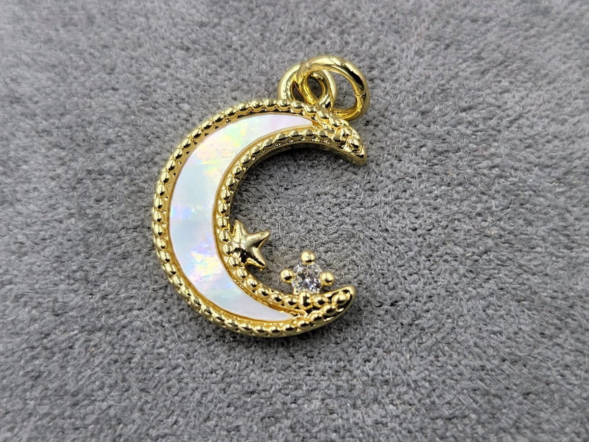 Підвіска 13*18 мм колір лимонне золото (гіпоалергений сплав)