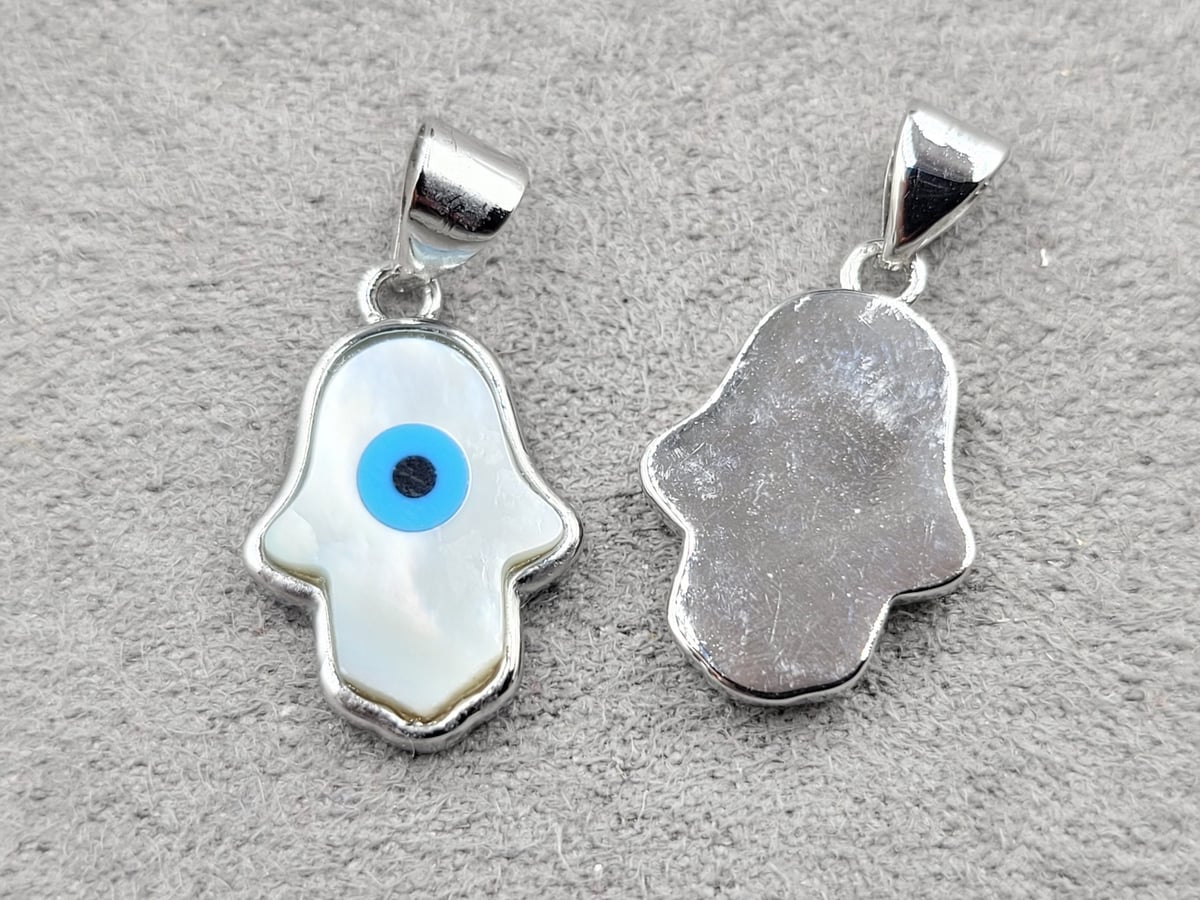 Підвіска 12*18 мм родій (гіпоалергений сплав)