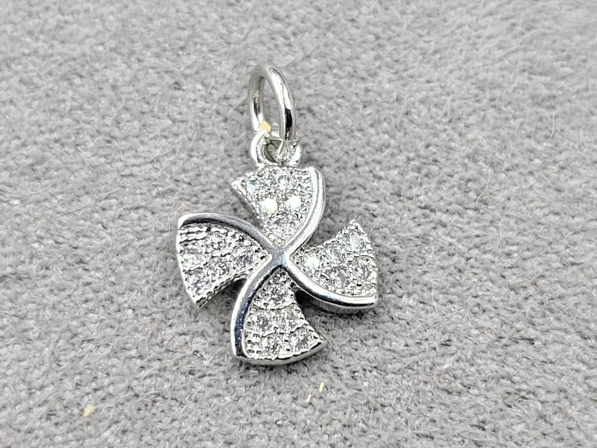 Підвіска 10*12 мм родій (гіпоалергений сплав)