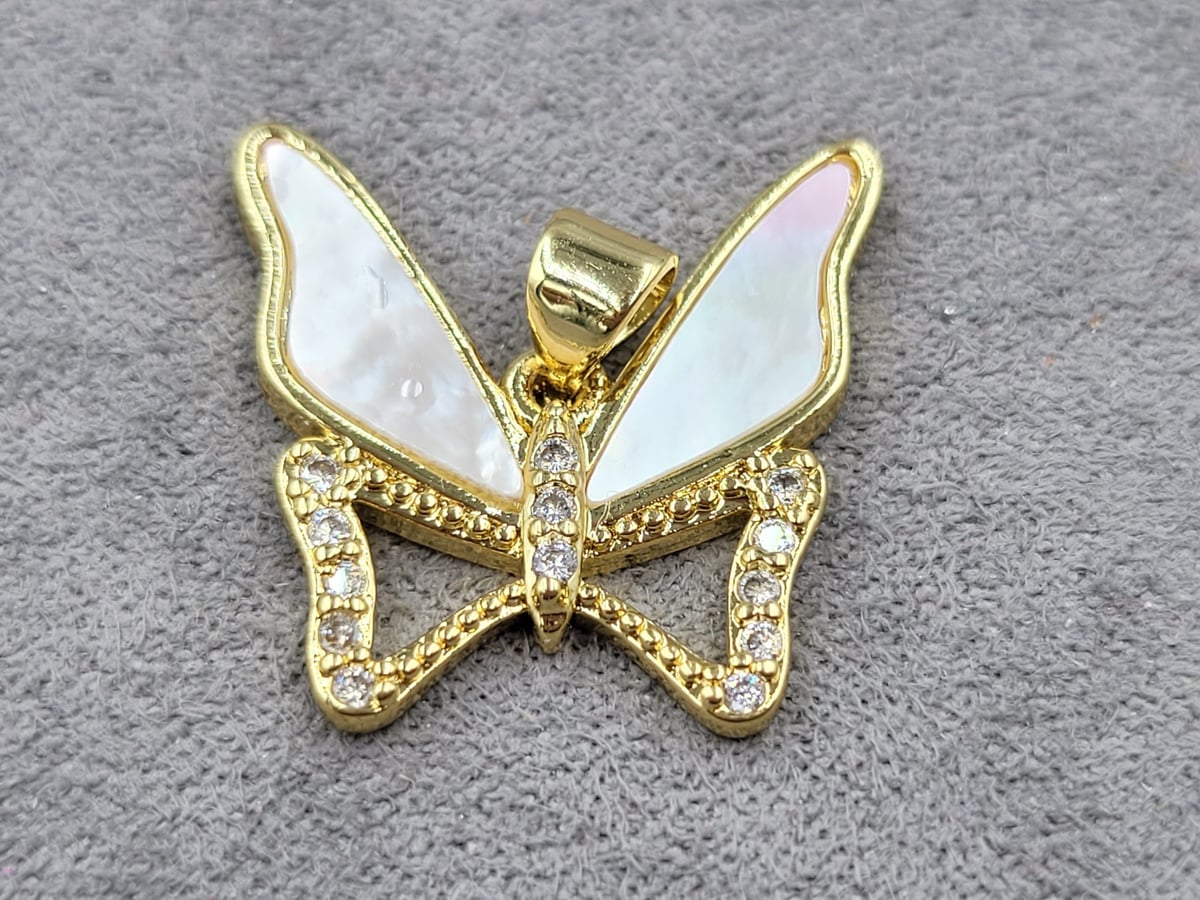 Підвіска 20*21 мм колір лимонне золото (гіпоалергений сплав)