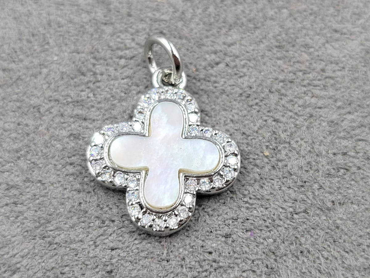 Підвіска 14*16 мм родій (гіпоалергений сплав)