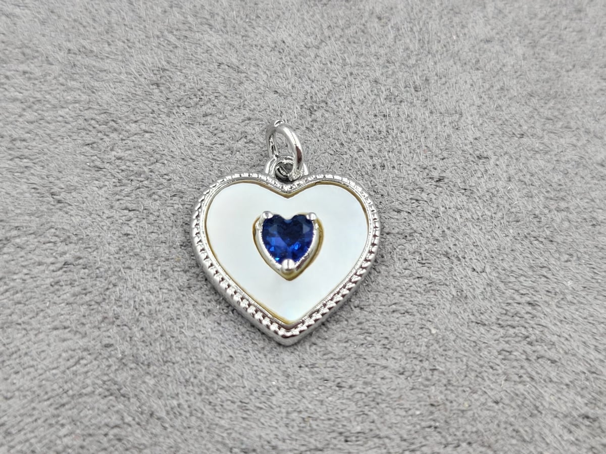 Підвіска 15*16 мм колір сталь (гіпоалергений сплав)