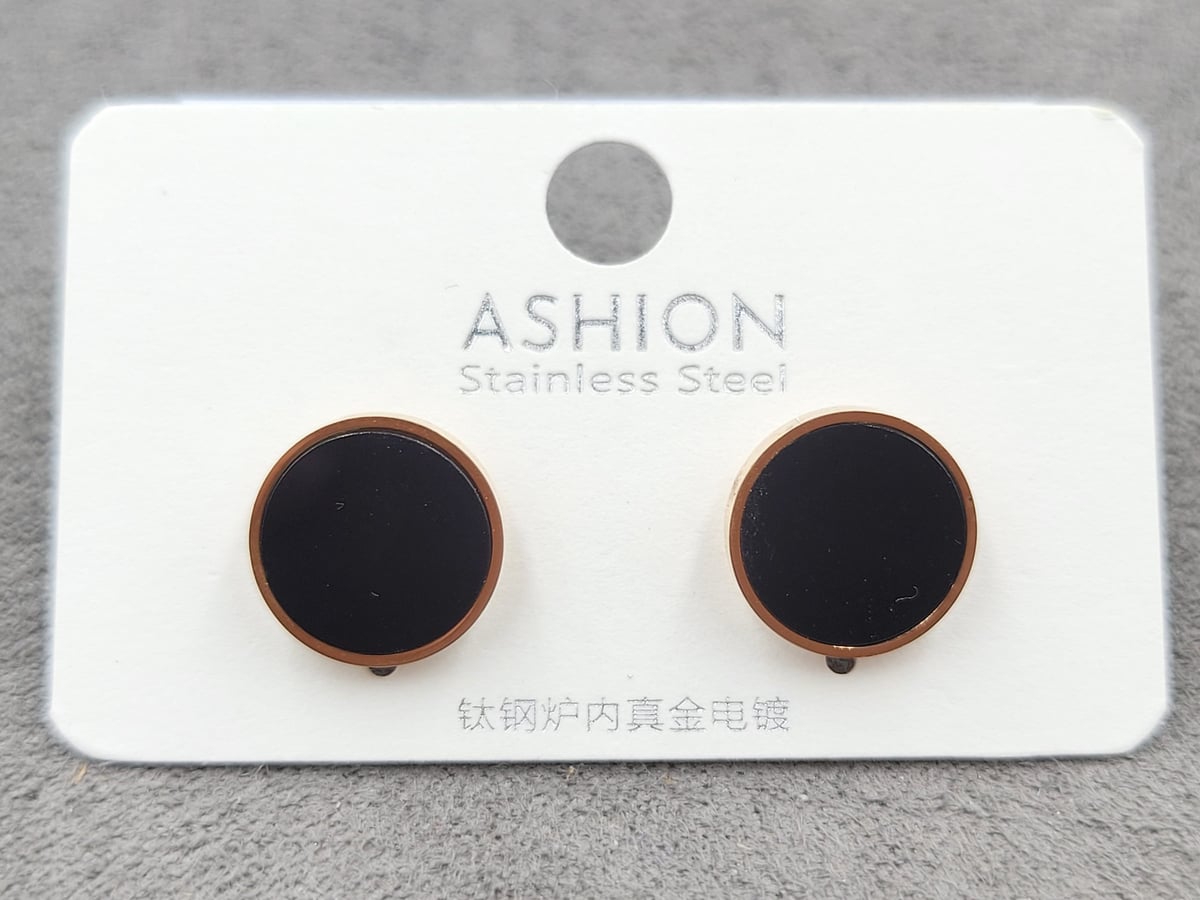 Гвоздики 11 мм нержавіюча сталь рожеве золото