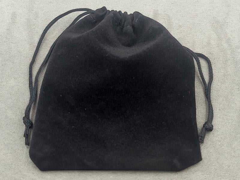 Мішечки бархатні 10*12 см 50 шт чорні