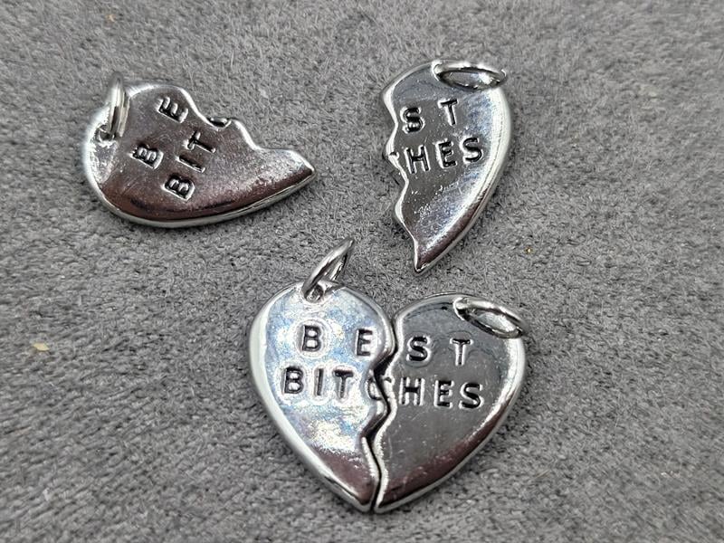 Підвіска 1 пара 9*15 мм+ 9*15 мм колір сталь (гіпоалергений сплав)