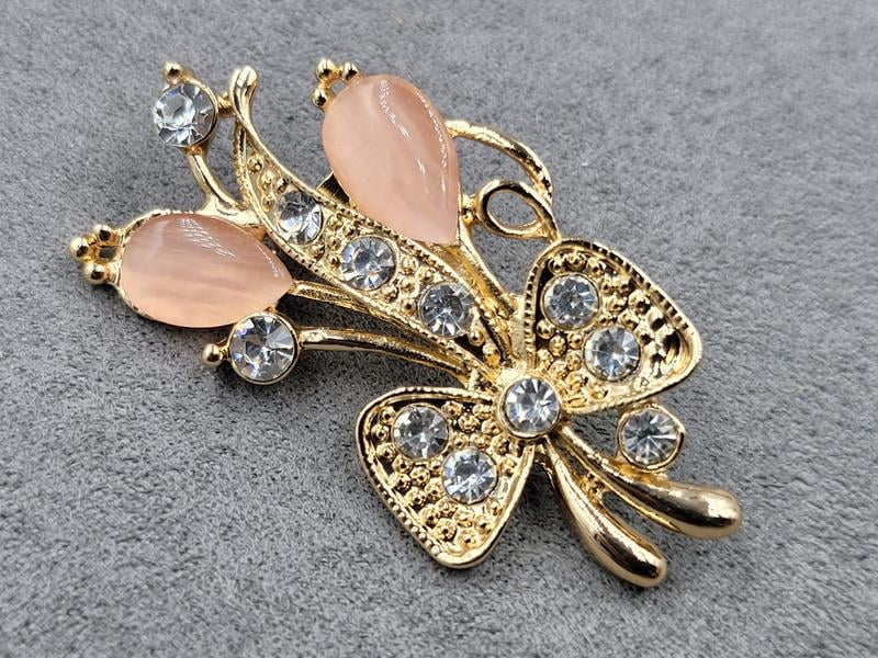 Брошка 2,5*5 см колір золото