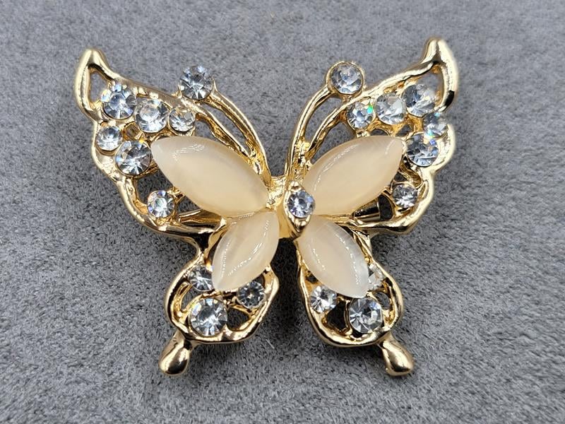 Брошка 3,5*4 см колір золото