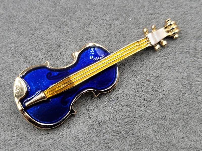 Брошка 1,5*5 см колір золото