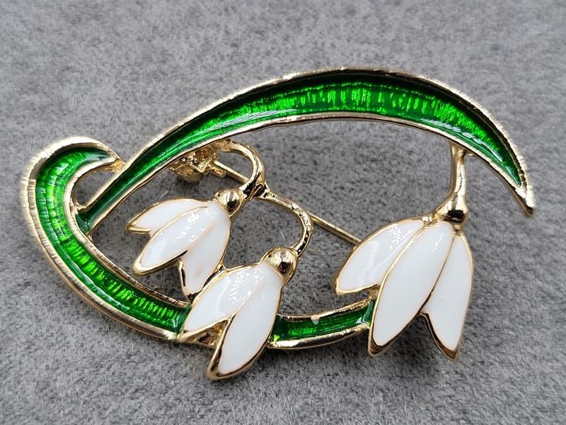 Брошка 2,5*4 см колір золото