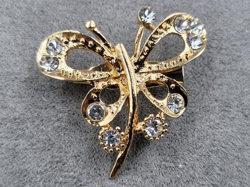 Брошка 3*3 см колір золото