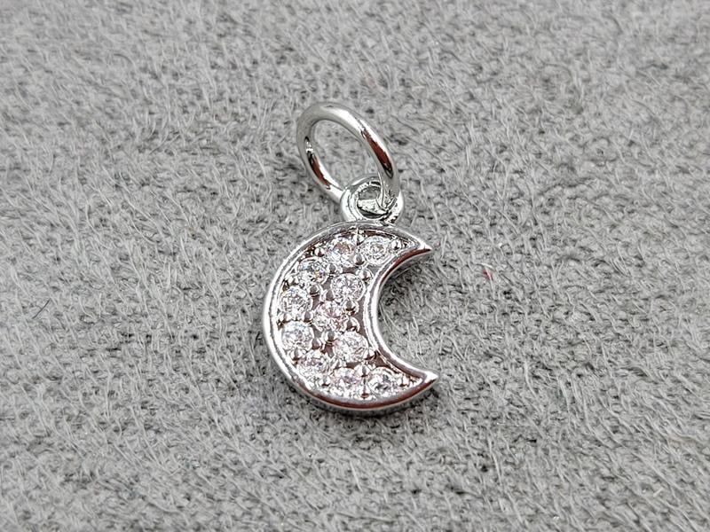 Підвіска 6,6*10 мм цвет сталь (гіпоалергений сплав)