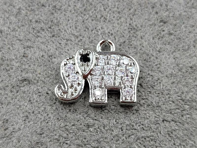 Підвіска 10*11 мм колір сталь (гіпоалергений сплав)