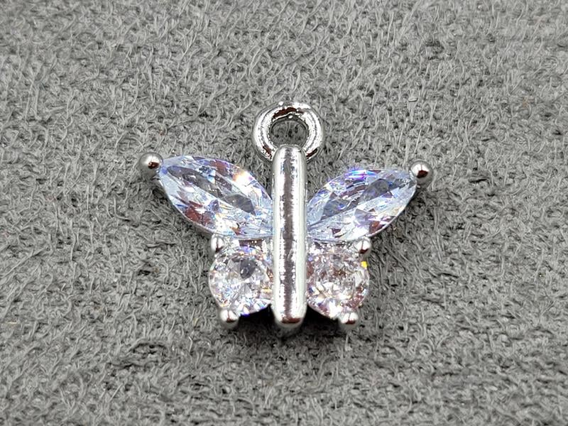 Підвіска 13*11 мм колір сталь (гіпоалергений сплав)