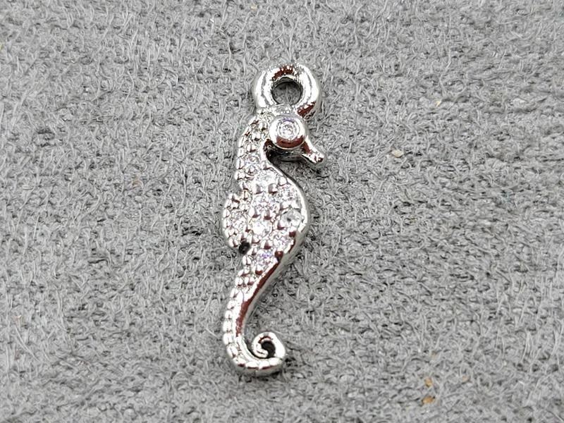 Підвіска 6*21 мм колір сталь (гіпоалергений сплав)