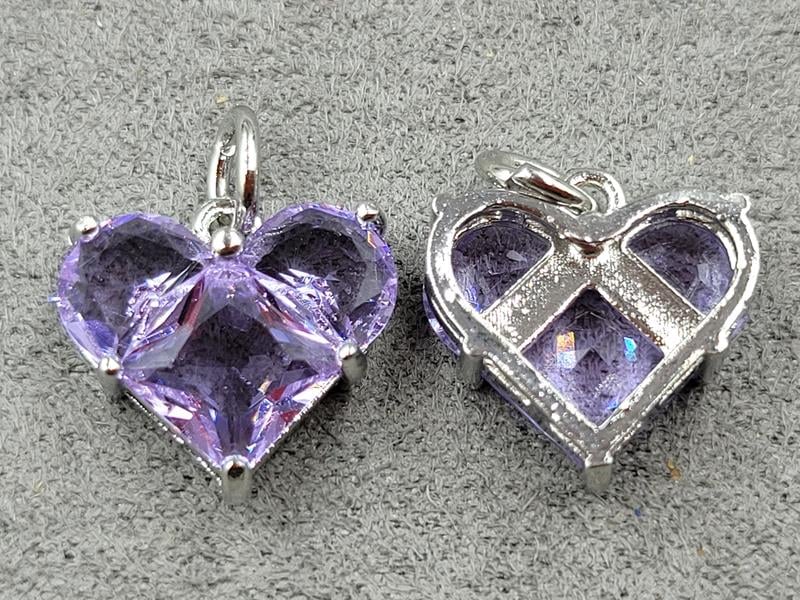 Підвіска 14 мм колір сталь (гіпоалергений сплав)