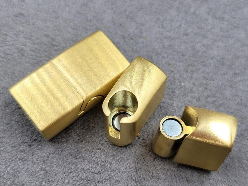 Замок 13*23 мм колір античне золото (гіпоалергенний сплав)