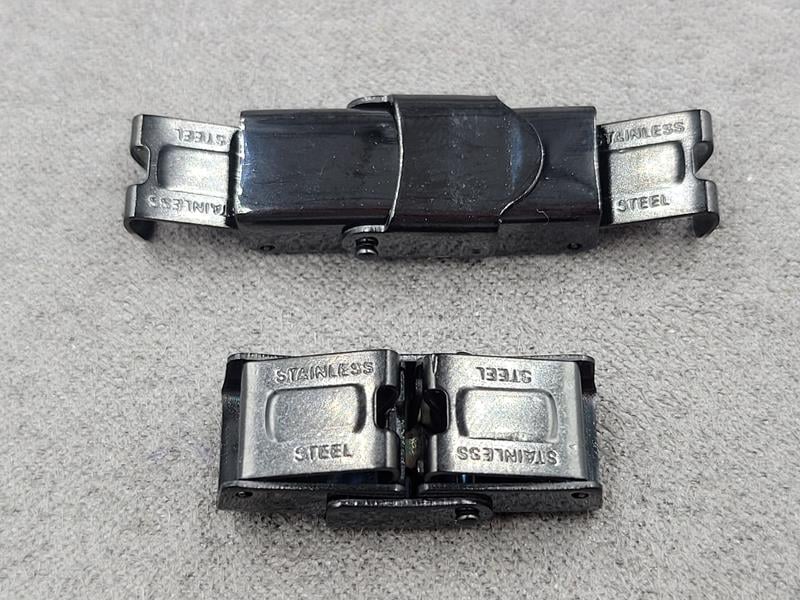 Замок 12*27 мм колір чорний нержавіюча сталь