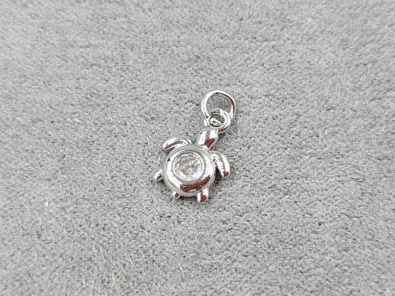 Підвіска 8*11 мм колір сталь (гіпоалергений сплав)