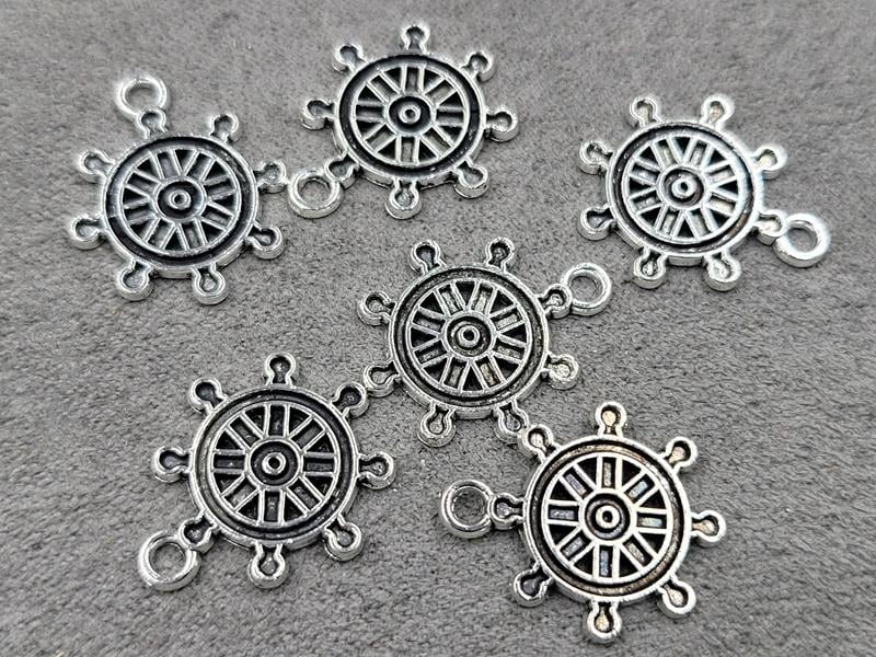 Підвіска 17*20 мм 28 шт металічна