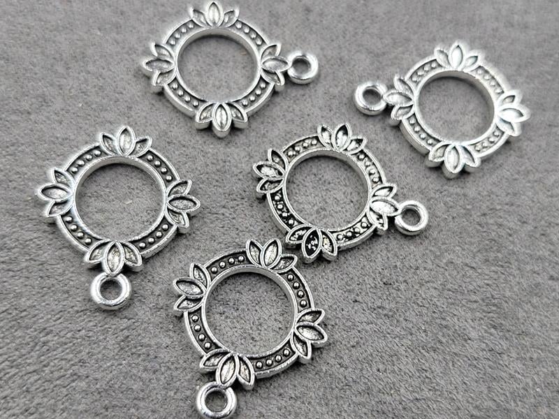 Підвіска 18*21 мм 18 шт металічна