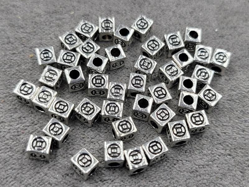 Бусина 3*4 мм 150 шт металічна