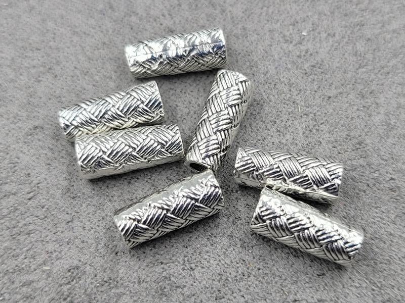 Бусина 5*12 мм отв. 3,3 мм 30 шт металічна