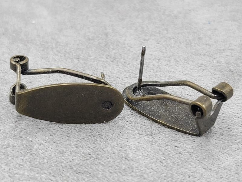 Швенза 8*18 мм колір бронза 1 пара