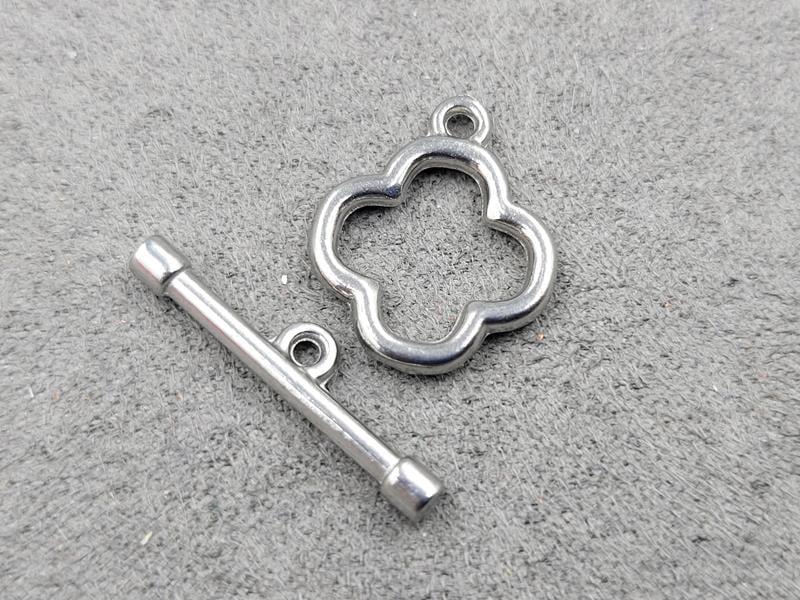 Замок тогл конюшина 13 мм нержавіюча сталь