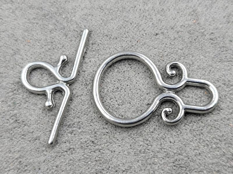 Замок тогл 15*23 мм нержавіюча сталь