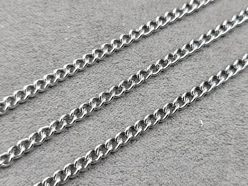 Ланцюг 3,0 мм 1 метр з нержавіючої сталі