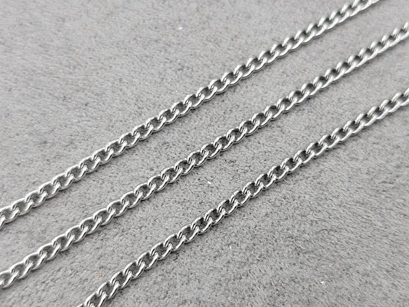 Ланцюг 2,0 мм 1 метр з нержавіючої сталі