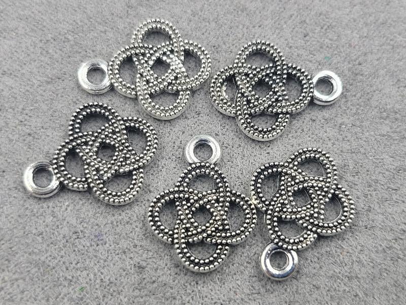 Підвіска 13*17 мм 28 шт металічна