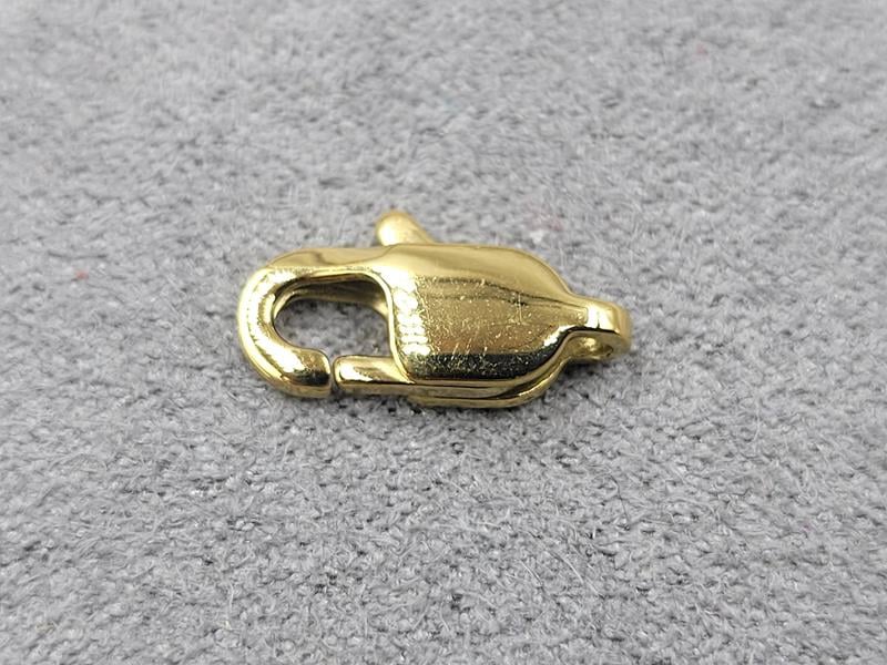 Замок 5*13 мм колір лимонне золото нержавіюча сталь