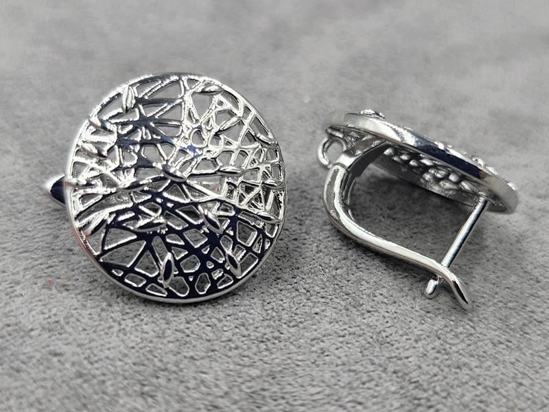 Швенза 17 мм колір сталь (гіпоалергений сплав)