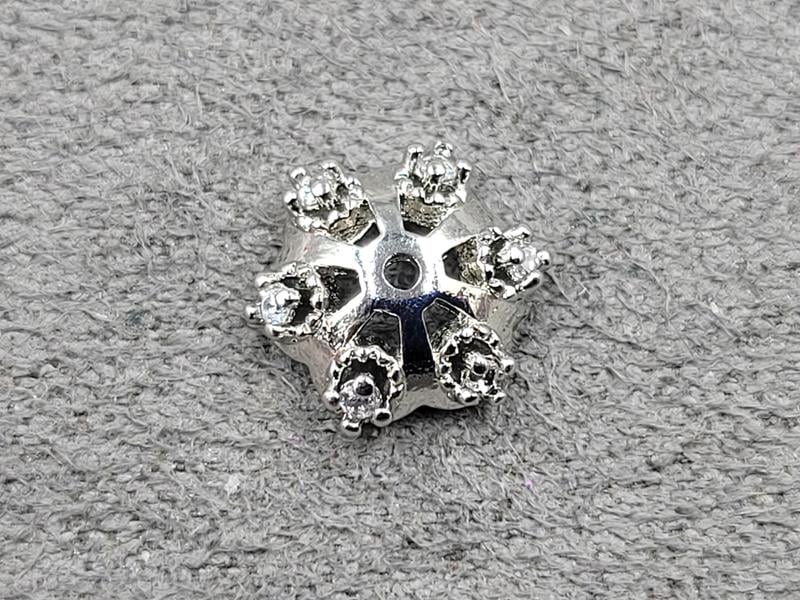 Обіймач 8 мм колір сталь (гіпоалергений сплав)