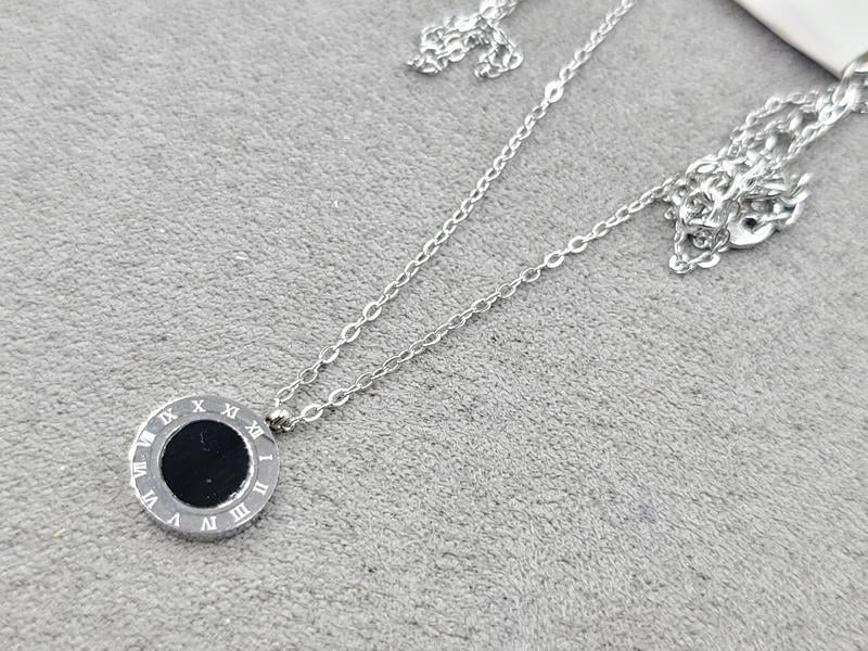 Кулон 10 мм довжина 43 см + 5 см нержавіюча сталь