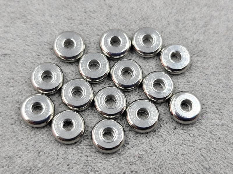 Ронделі 6 мм 50 штук 304L нержавіюча сталь