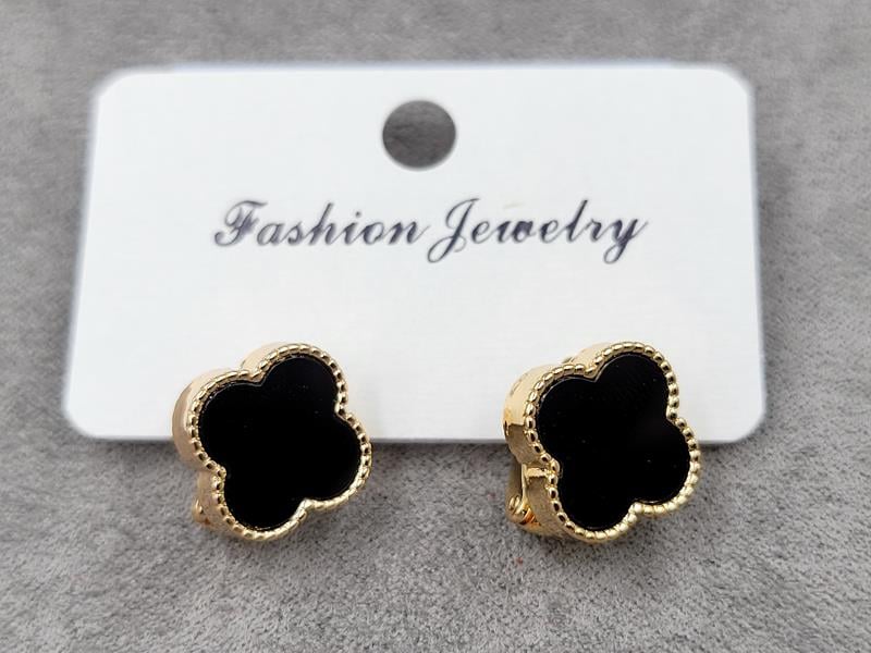 Сережки 14 мм колір рожеве золото нержавіюча сталь англійський  замок