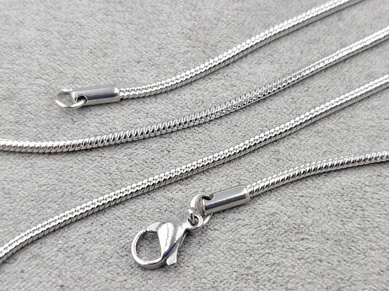 Ланцюг 2 мм довжина 60 см нержавеющая сталь