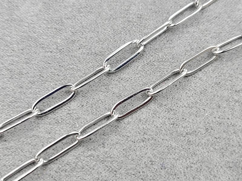 Ланцюг 4*12 мм 1 метр нержавеющая сталь