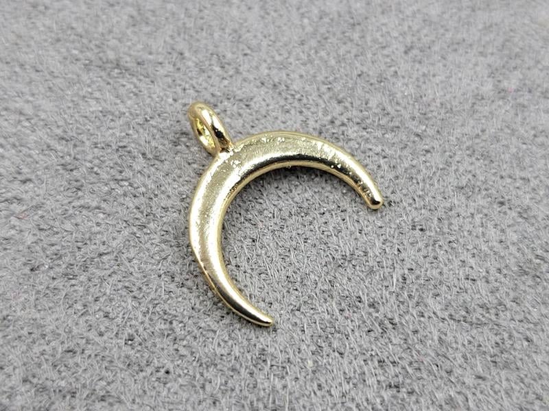 Підвіска *лунніца* 12*12,5 мм колір золото (гіпоалергений сплав)