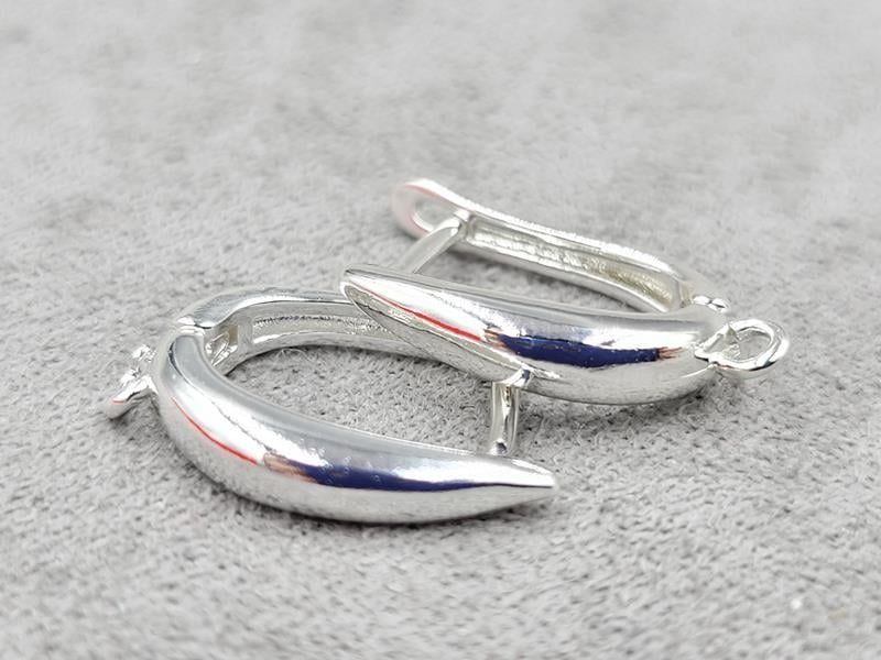 Швенза 3,5*19 мм колір срібло (гіпоалергений сплав)