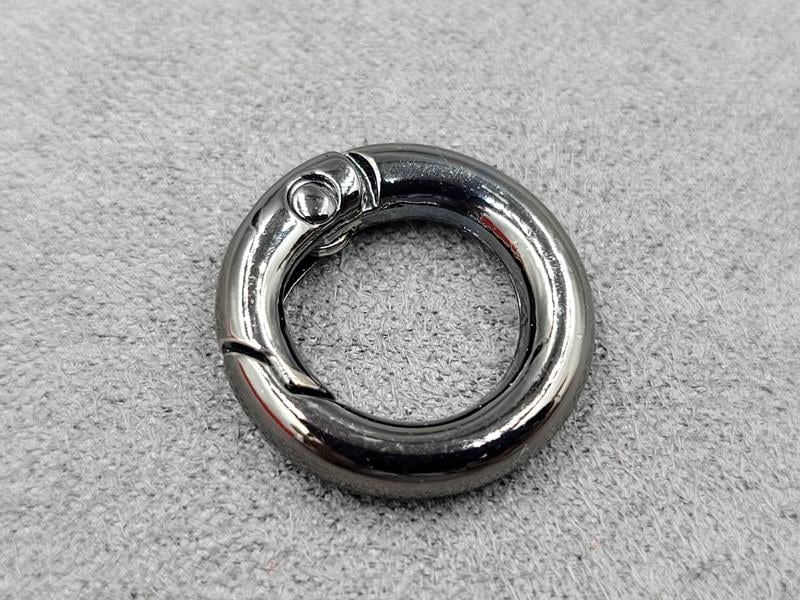 Замок 3,5*18 мм колір чорний (гіпоалергенний сплав)