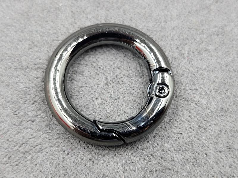 Замок 3,5*20 мм колір чорний (гіпоалергенний сплав)