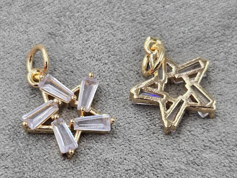 Підвіска 15 мм колір золото (гіпоалергений сплав)