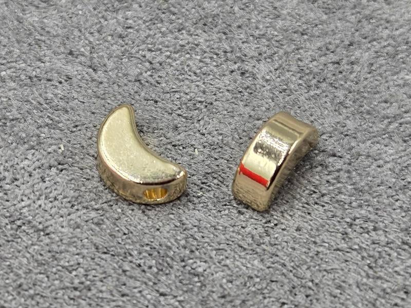 Бусина 8*5 мм колір золото (гіпоалергений сплав)