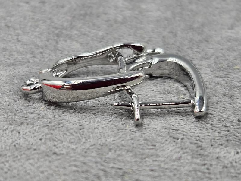 Швенза 3*15 мм колір сталь (гіпоалергений сплав)