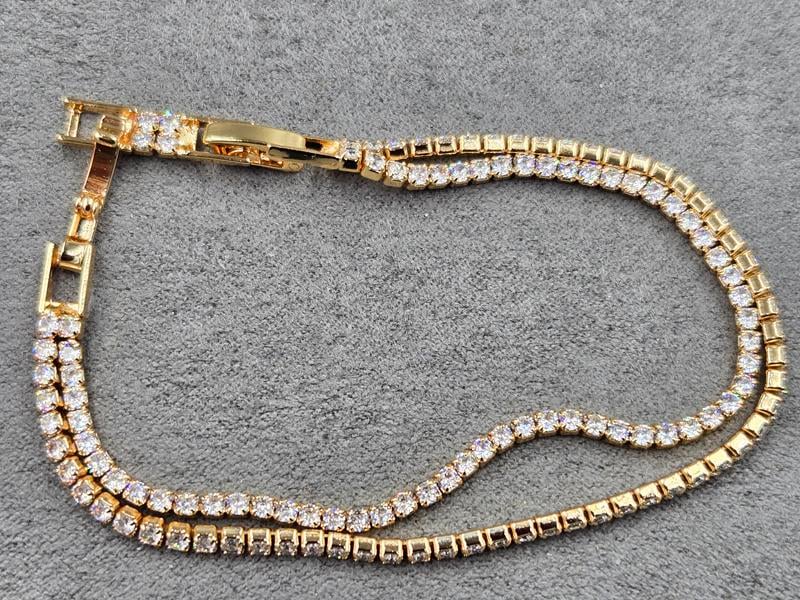 Браслет CM довжина 17+ 2 см колір золото (мед. сплав)