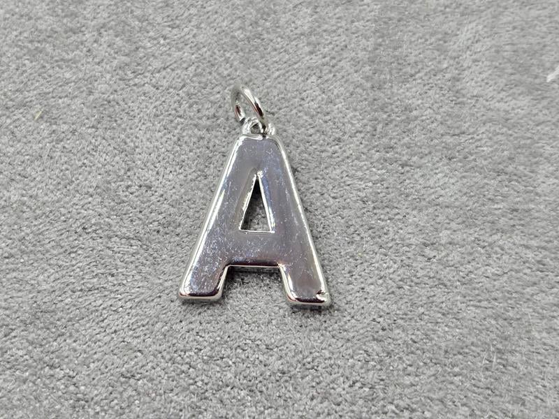 Підвіска 13*17 мм колір сталь (гіпоалергений сплав)