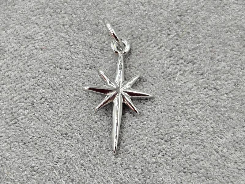 Підвіска 10*17 мм колір сталь (гіпоалергений сплав)